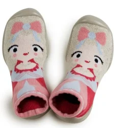 Pantoffels zilver