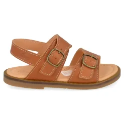 sandalen cognac