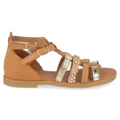 sandalen cognac