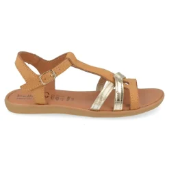 sandalen cognac