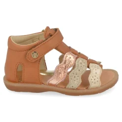 sandalen cognac