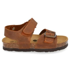 sandalen cognac