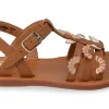 sandalen cognac