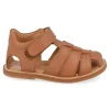 sandalen cognac