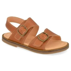 sandalen cognac