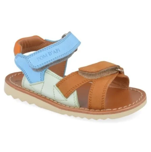 sandalen cognac