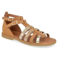 sandalen cognac