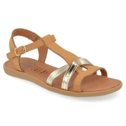 sandalen cognac