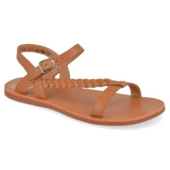 sandalen cognac