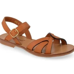 sandalen cognac