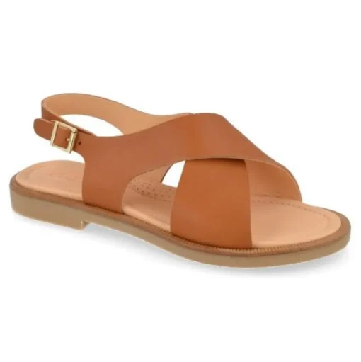 sandalen cognac