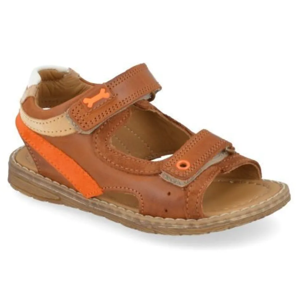 sandalen cognac