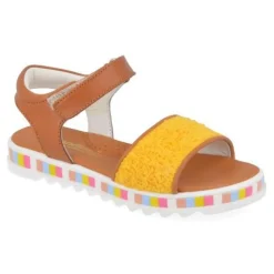 sandalen cognac