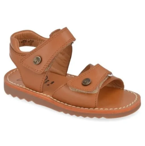 sandalen cognac