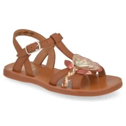 sandalen cognac