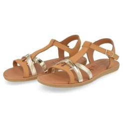 sandalen cognac