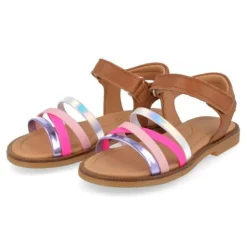 sandalen cognac