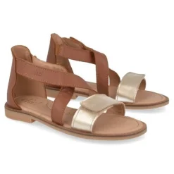 sandalen cognac