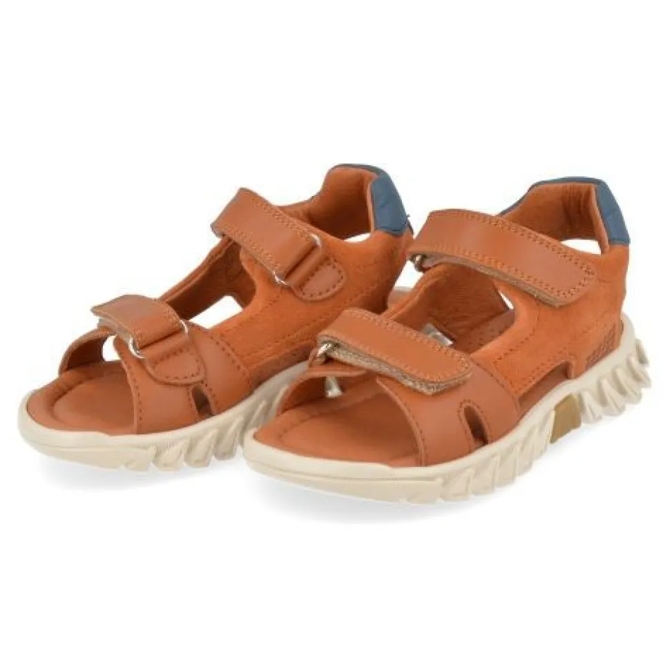 sandalen cognac
