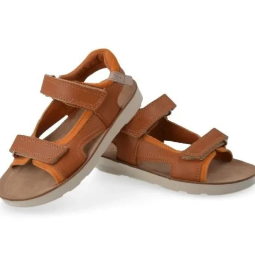 sandalen cognac