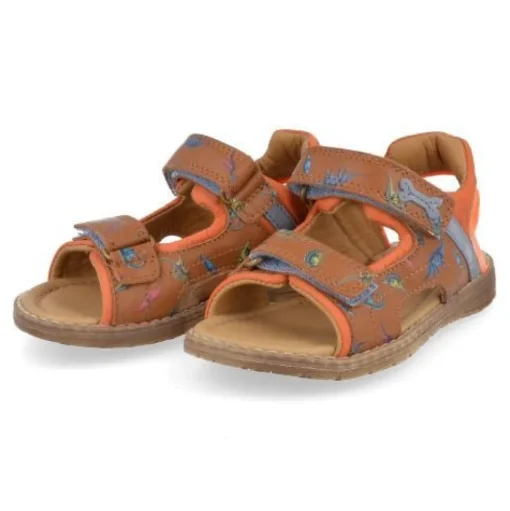 sandalen cognac