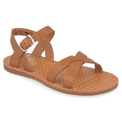 sandalen cognac