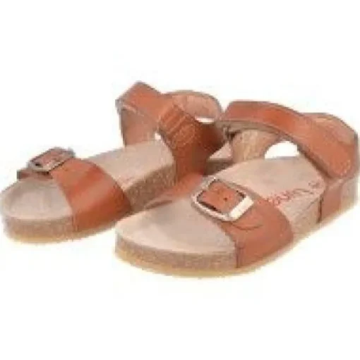 sandalen cognac