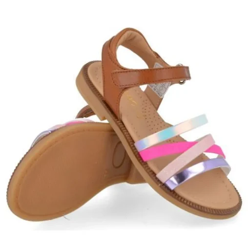 sandalen cognac