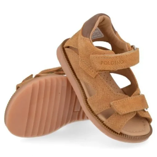 sandalen cognac