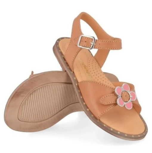 sandalen cognac