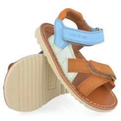 sandalen cognac
