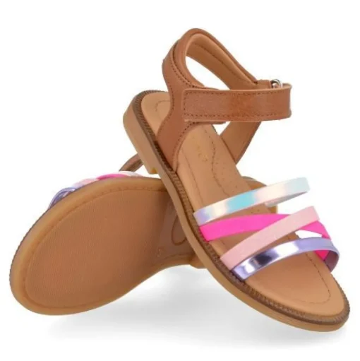 sandalen cognac