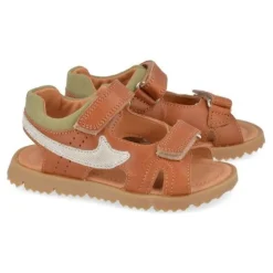sandalen cognac