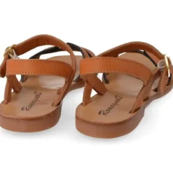sandalen cognac