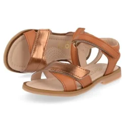 sandalen cognac
