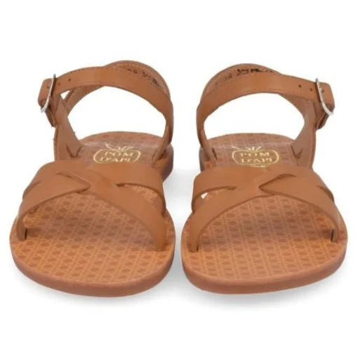 sandalen cognac
