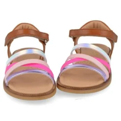 sandalen cognac