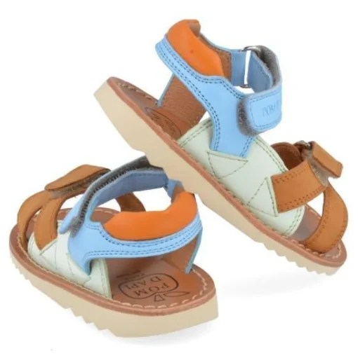 sandalen cognac