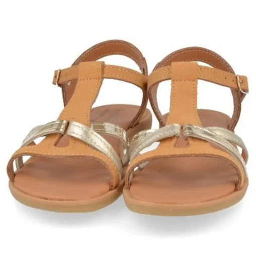 sandalen cognac