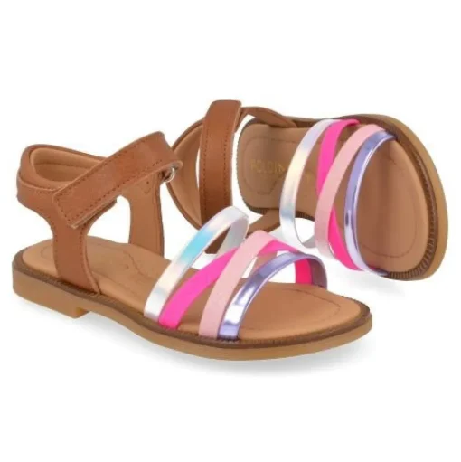 sandalen cognac