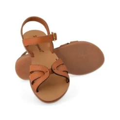 sandalen cognac