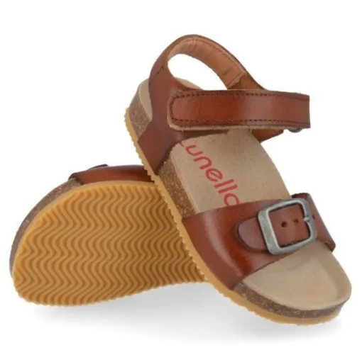 sandalen cognac