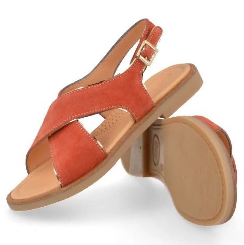 sandalen coraal
