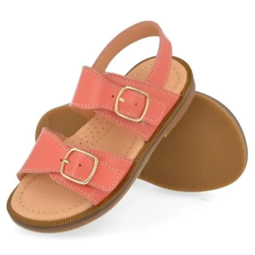 sandalen coraal