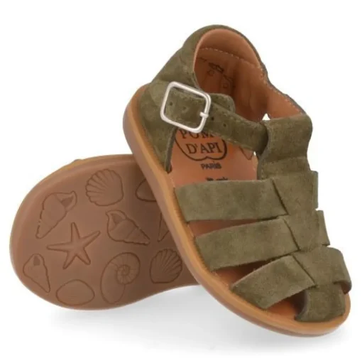 sandalen kaki