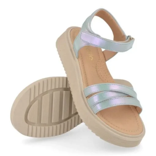 sandalen lichtblauw
