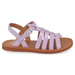 sandalen lila