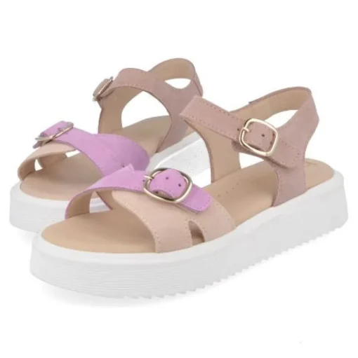 sandalen lila