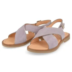 sandalen lila