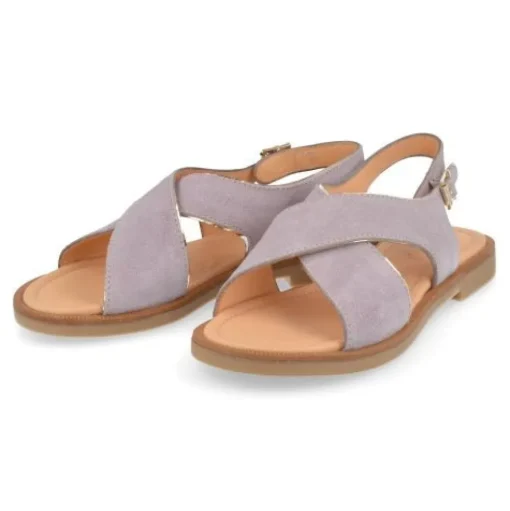 sandalen lila